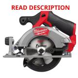 Milwaukee M12 Brushless Circular Saw