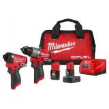 Milwaukee M12 Fuel 2-Tool Kit