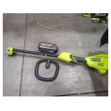 Ryobi 40V String Trimmer Power Head and Battery