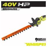 40V HP Brushless Hedge Trimmer (26"), Tool Only