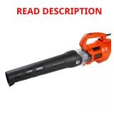 9A 140 MPH Corded Handheld Leaf Blower
