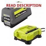 40V Lithium-Ion 6.0Ah Battery Kit