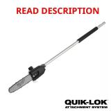 M18 FUEL QUIK-LOK 10" Pole Saw Attachment