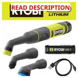 USB Cordless Detail Scrubber, Missing Battery