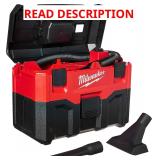 Milwaukee 0880-20 18V Cordless Wet/Dry Vacuum