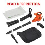 BLACK+DECKER 400-CFM Leaf Blower