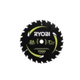 7-1/4 in. x 24T Carbide Thin Kerf Saw Blade