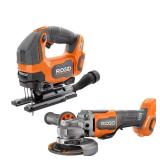18V Brushless 2-Tool Jig Saw & Grinder, Tool ONLY