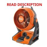 18V Cordless Hybrid Jobsite Fan (Tool Only)