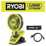 USB Lithium Clamp Fan ** MISSING BATTERY**