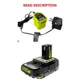 Ryobi 18V HP 2Ah Lithium Ion Battery With Charger