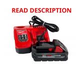 Milwaukee M18 3Ah Battery With Rapid Charger
