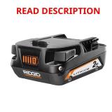 RIDGID 18V 2.0 Ah Lithium-Ion Battery
