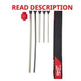 Milwaukee Air-Tip 1.25 2.5 in Vac Hose 7pc