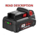 18V 6Ah Lithium Ion Replacement Battery For Milwa
