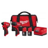 M12 Subcompact Brushless 2-Tool Combo