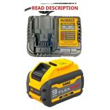 DeWalt 20V/60V MAX 9Ah Battery & Charger