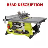 RYOBI 13A 8-1/4 in Compact Jobsite Table Saw
