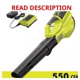 40V Cordless Blower, 120 MPH, 550 CFM