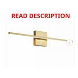 Brushed Gold LED Vanity Light Bar