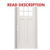 36x80 2-Panel Fiberglass Front Door