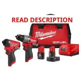 Milwaukee M12 Fuel 2-Tool Kit
