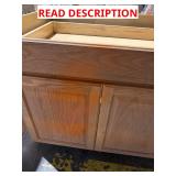 Base cabinet damaged