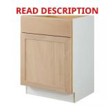 Unfinished Sink Base Cabinet 24x21x34.5