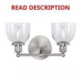 Evelyn 16.25 in. 2-Light Vanity Light