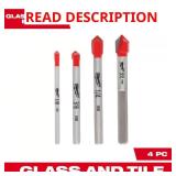 Carbide Glass and Tile Bit Set (missing 5/16")