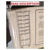 Narrow Drawer Rolling Cart