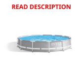 Intex 12x12x30 In-Ground Metal Frame Pool