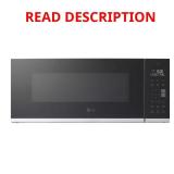 PrintProof Stainless Steel Microwave