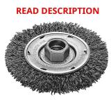 4 in. Crimped Wire Wheel Brush