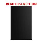 18 in 3.3 cu ft Mini Refrigerator, Stainless (scr