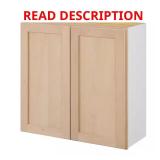 Hampton Bay Wall Cabinet, Unfinished 2 x bid
