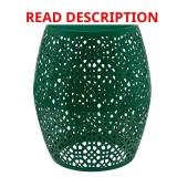 Metal Cut Out Garden Stool
