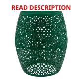 Metal Cut Out Garden Stool
