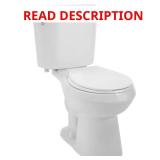12 in. Rough-In Toilet tank, 1.28 GPF