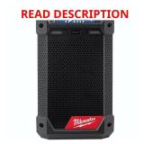 Milwaukee M12 Bluetooth/AM/FM Jobsite Radio