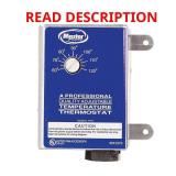 Master Flow Electric Thermostat Roof Vent