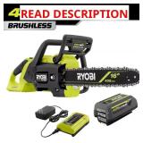 40V HP Brushless 16" Battery Chainsaw no charger