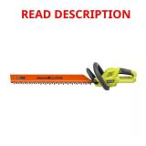 RYOBI 40V 24 in Hedge Trimmer (Tool Only)