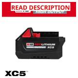 M18 18V REDLITHIUM HIGH OUTPUT 5.0 Ah Battery