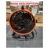 Commercial electric fan