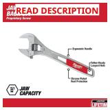 10in. Adjustable Wrench