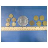 lot of assorted tokens Sunoco and others