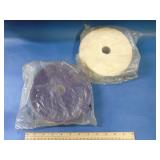 vintage crepe paper lot of 2 rolls