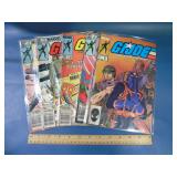 lot of 5 Marvel comic books GI Joe