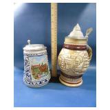 2 Steins one Avon and one Germany